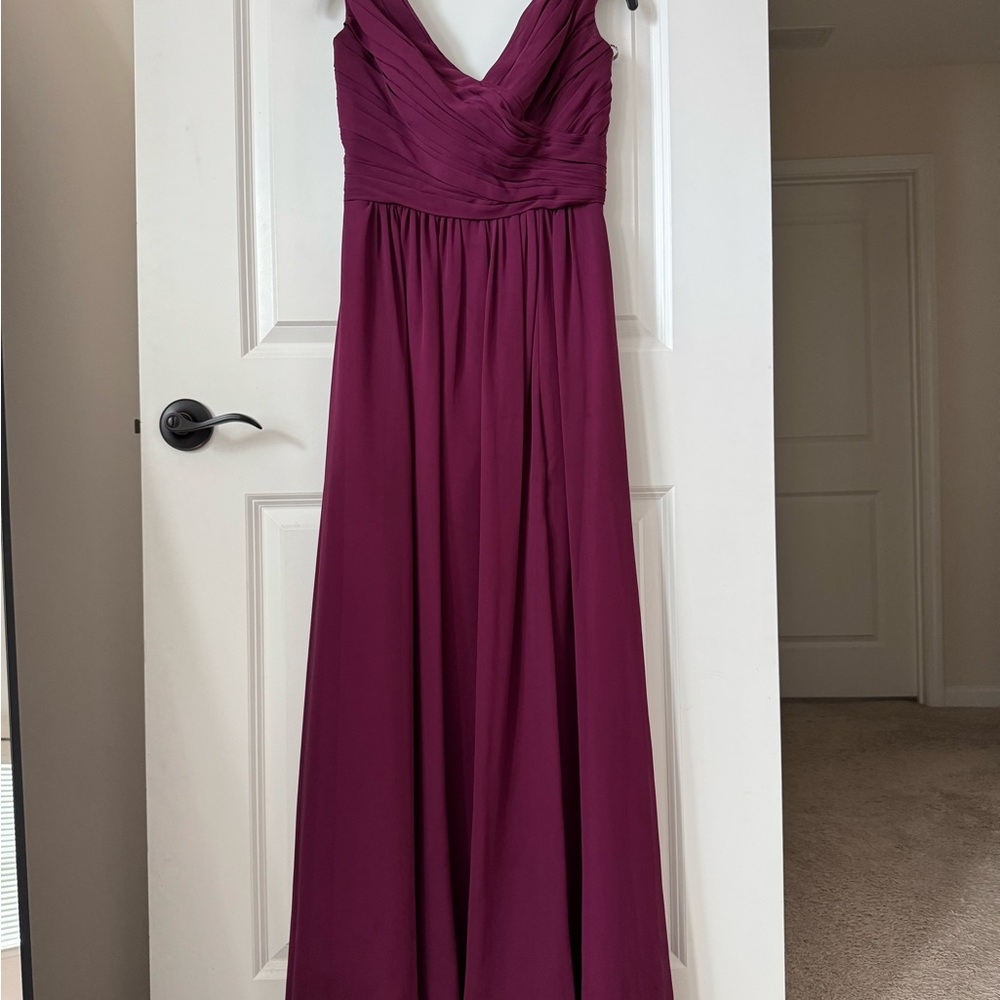 David Tutera Deep Purple Maxi Dress